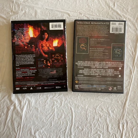 1995 Mortal Kombat DVD & Mortal Kombat Double Feature DVD - Picture 2 of 6